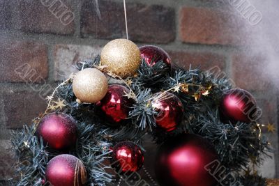 Christmas Decoration Textured Baubles