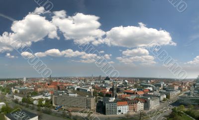 Skyline of Hannover, Germany