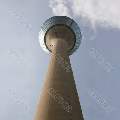 The television tower of Düsseldorf, Germany