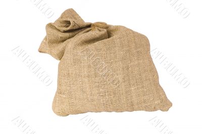sack on the white background