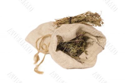 sack with herbage
