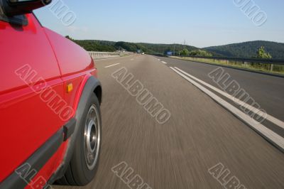 High-speed on a german Autobahn