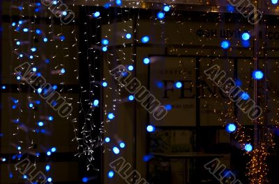 blur xmas background