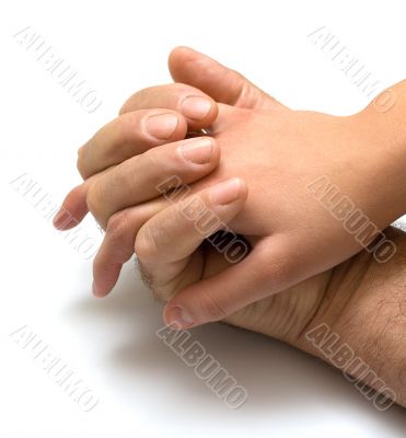 Two hands Two hands