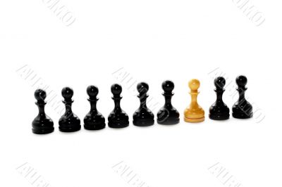 Chess figures bishops
