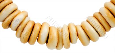 doughnut-shaped bread rolls