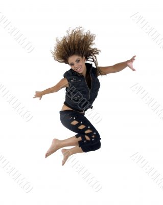 spin jumping lady spin jumping lady