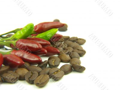 cinnamon and coffee beans cinnamon and coffee beans