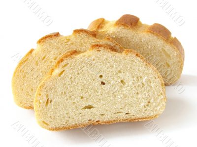 sliced white bread