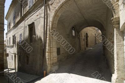Monterubbiano - The medieval town Monterubbiano - The medieval town
