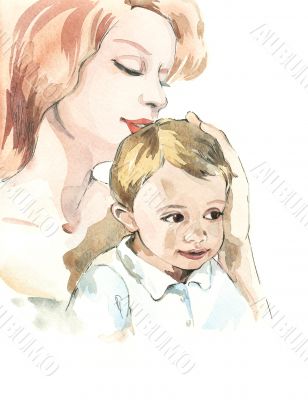 Mother with child Mother with child