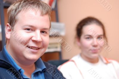 Warm smile Warm smile