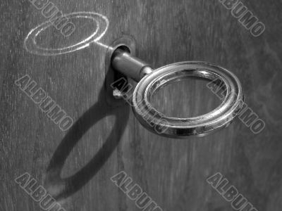 key in keyhole