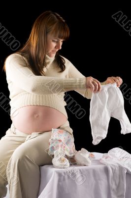 happy pregnant woman happy pregnant woman