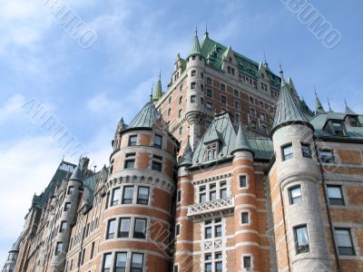 chateau frontenac, quebec, canada