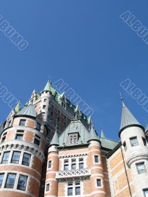 chateau frontenac, quebec, canada