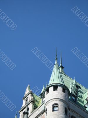 chateau frontenac, quebec, canada