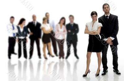 serious business couple