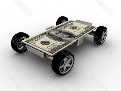 money on wheels