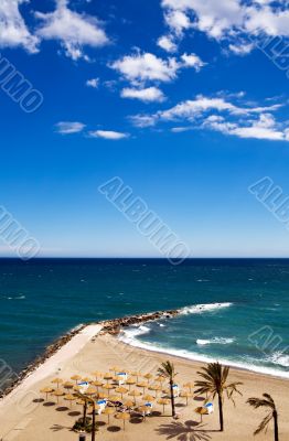 View of Costa Del Sol beach