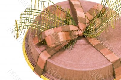 gift box with beautiful ribbon