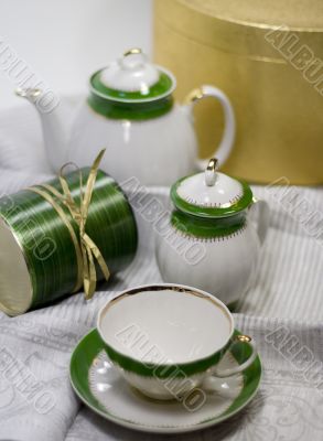 tea service and gift box