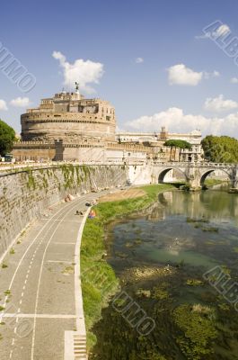 Castle St Angelo in Rome