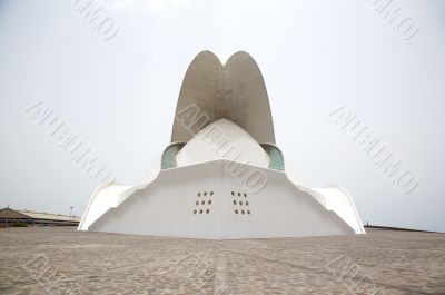 tenerife auditorium front side