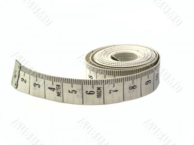 Measuring tape isolated