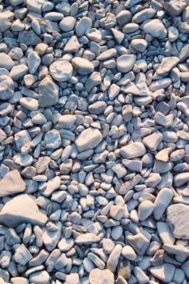 Beach pebbles