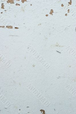 Painted plywood surface