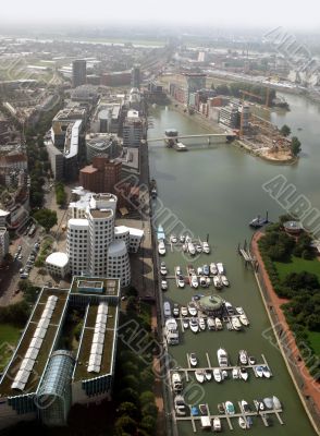 Media Harbor of Düsseldorf, Germany