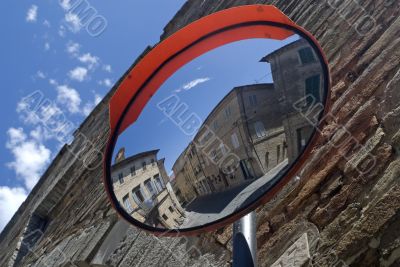 Monterubbiano reflected Monterubbiano reflected
