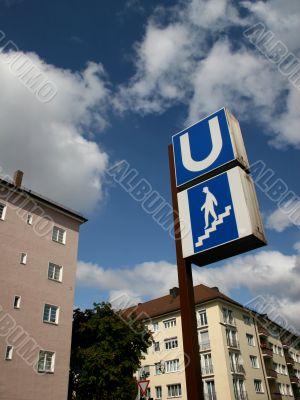 German Underground sign German Underground sign