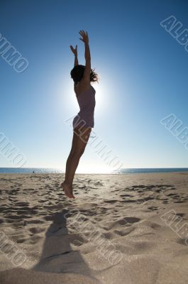 jumping against the sun