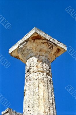 Doric order column
