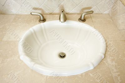 Shell Sink and Faucet