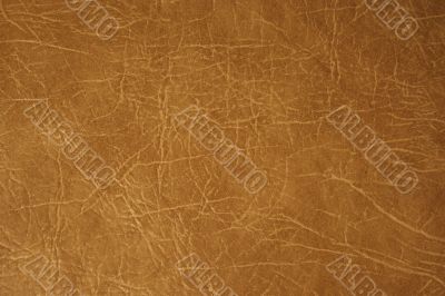 Leather brown upholstery