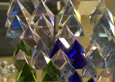 transparent glass pyramids transparent glass pyramids