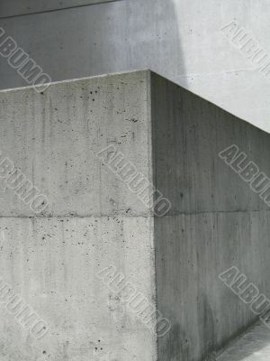 a grey exterior modern concrete wall