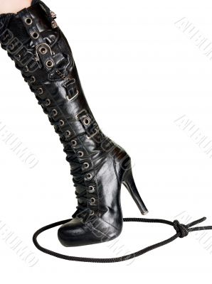 Female leg and lasso