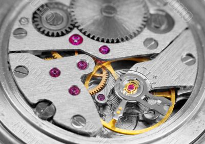 Ancient metal clockwork