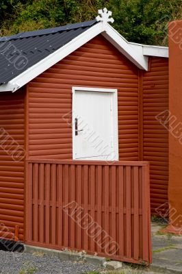 House in the nordic style, Bornholm, Denmark