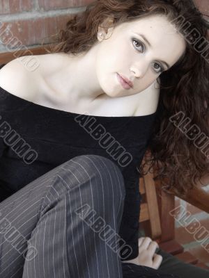Beautiful young woman Beautiful young woman