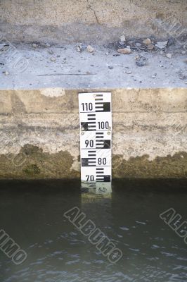 measuring river