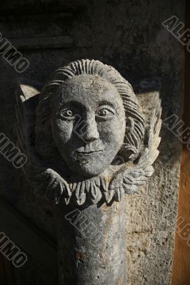 head of stone