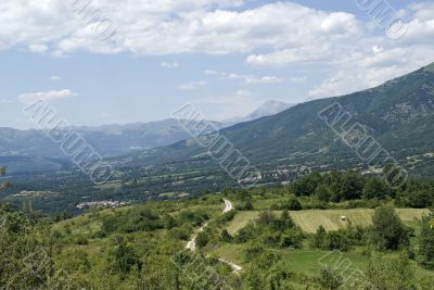 Landscape near Amatrice Landscape near Amatrice