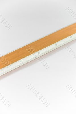 Ruler isolated on white