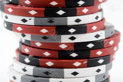 A Stack of Poker Chips