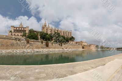 Cathedral La Seu in Palma de Mallorca